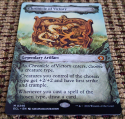 Chronicle of Victory – Showcase NM | Lorwyn Eclipsed | Legendary Artifact MTG - Image 2