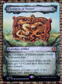 Chronicle of Victory – Showcase NM | Lorwyn Eclipsed | Legendary Artifact MTG - Image 4