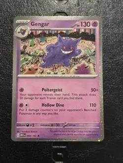 Pokemon TCG Gengar Cosmos Holo Rare 094/165 Promo 151 NM - Image 1