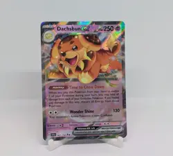 Dachsbun ex 067/142 Double Rare Stellar Crown Pokemon Card Adorable! - Image 1