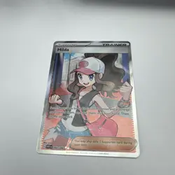 Hilda 164/086 Full Art Ultra Rare SV: White Flare Pokemon TCG Trainer Card - Image 1