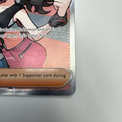 Hilda 164/086 Full Art Ultra Rare SV: White Flare Pokemon TCG Trainer Card - Image 5