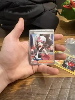 Pokemon TCG Hilda 164/086 Full Art Ultra Rare White Flare Holo NM - Image 1