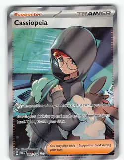 CASSIOPEIA 086/064 ULTRA RARE SHROUDED FABLE POKEMON NM - Image 2