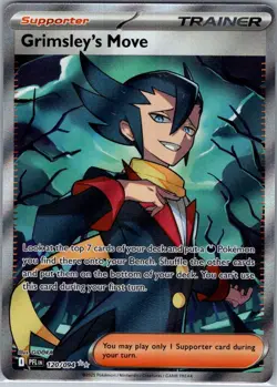 Grimsley's Move 120/094 ME02: Phantasmal Flames - Pokemon Card - NM - Image 1