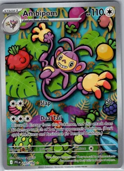 Ambipom 107/094 ME02: Phantasmal Flames - Pokemon Card - NM - Image 1