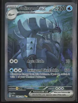 GOLISOPOD EX 246/182 SPECIAL ILLUSTRATION RARE PARADOX RIFT POKEMON NM/M - Image 1