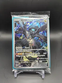 N's Zekrom 031 Ascended Heroes ETB Promo Pokemon Center Stamp - SEALED IN HAND - Image 1