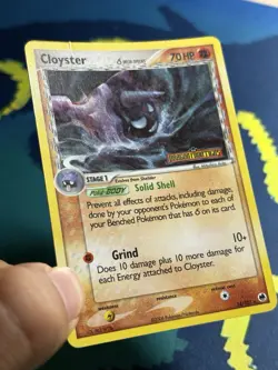 Cloyster Delta Species 14/101 Reverse Holo Pokemon EX Dragon Frontiers Stamped - Image 4