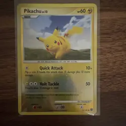 Pokemon Pikachu 70/100 Majestic Dawn Reverse Holo Common 2008 MP - Image 1