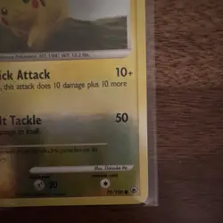 Pokemon Pikachu 70/100 Majestic Dawn Reverse Holo Common 2008 MP - Image 5