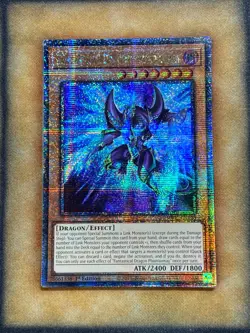 Yugioh Fantastical Dragon Phantazmay RA02-EN013 Quarter Century Alt Art 1st NM - Image 1