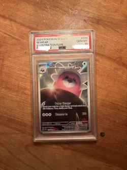 Pokemon Scarlet & Violet Shrouded Fable Bewear 079/065 PSA 10 - Image 1