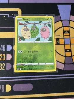 Pokemon TCG Burmy Sword & Shield: Brilliant Stars 009/172 Reverse Holo Common NM - Image 1
