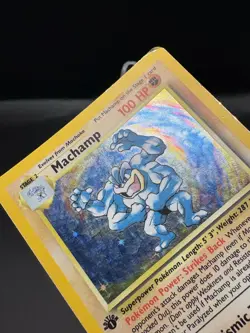 Pokemon TCG Machamp Base Set 8/102 Holo Unlimited Holo Rare - Image 5