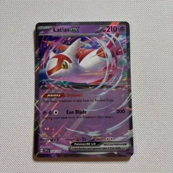 Latias EX Surging Sparks 076/191 Double Rare Near Mint Pokemon TCG - Image 1