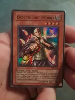 Yu-Gi-Oh Kycoo the Ghost Destroyer Super Rare LON-062 - Image 1