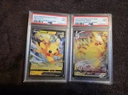 PSA 9 Set - Pikachu V VMax SWSH285 SWSH286 - Crown Zenith Promo - Pokemon TCG - Image 1