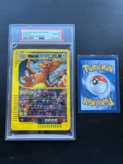 Glurak PSA 10 GEM MINT Charizard Skyridge XXL Box Topper 2003 #2 Pokemon - Image 1