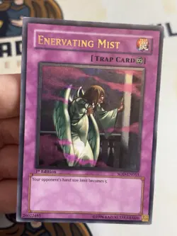 Enervating Mist SOD-EN053 1st Edition Ultimate Rare YuGiOh! NM - Image 2