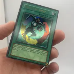 Yu-Gi-Oh! Creature Swap Legacy of Darkness LOD-081 1st Edition Holo Spell - Image 4