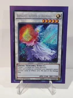 Yu-Gi-Oh Card - MP14-EN095 - ARMADES, KEEPER OF BOUNDARIES NM - Image 1