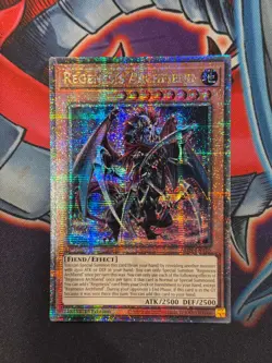 YUGIOH REGENESIS ARCHFIEND QUARTER CENTURY SECRET RARE NM ALIN-EN016 - Image 1