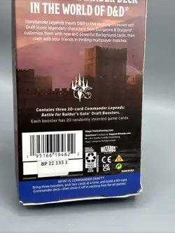 Magic The Gathering Commander Legends Battle for Baldur's Gate 3 Draft Booster - Image 4