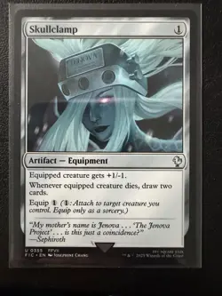 Skullclamp - FINAL FANTASY (FIC) Magic MTG (Near Mint NM) - Image 1