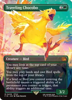 Traveling Chocobo (Borderless) [FIN - 406] Normal NM EN - Image 1
