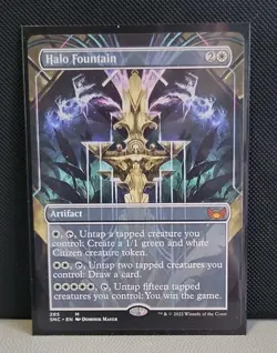 MTG Magic the Gathering Halo Fountain (285/547) Streets of New Capenna NM - Image 1