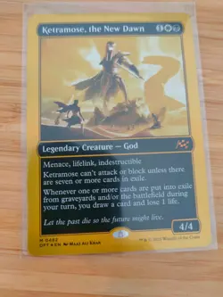 MTG Ketramose, the New Dawn (First Place FOIL) 0482 Aetherdrift M/NM Free UK P&P - Image 1
