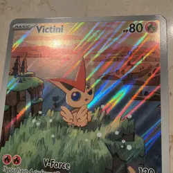 Victini Promo Jumbo Big Version Pokemon Card English SVP en #208 - Image 4