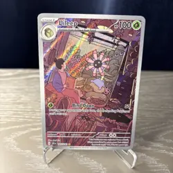 Pokemon TCG Lileep IR 145/142, Stellar Crown Scarlet Violet Card NM Condition - Image 1