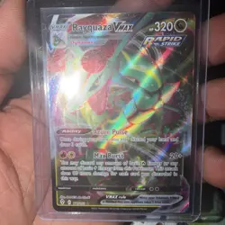 2021 Pokemon Rayquaza VMAX 111/203 Full Art Ultra Rare - Evolving Skies NM - Image 1