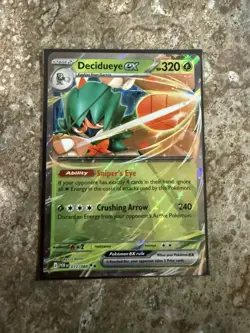 Decidueye ex 12/88 ME03: Perfect Order Pokemon TCG Double Rare NM - Image 1