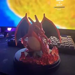 Charizard ex Super Premium Collection Box Card Display Pokemon TCG - FIGURE ONLY - Image 2