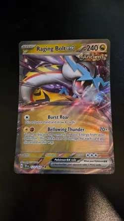 RAGING BOLT EX - 123/162 - TEMPORAL FORCES - JUMBO CARD - POKEMON TCG - Image 1