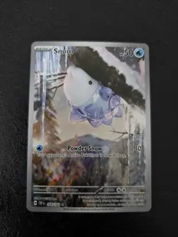 Pokemon TCG Snom 168/162 Temporal Forces English Card MINT/NM Condition - Image 1