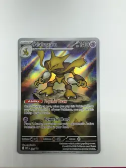 Pokemon Alakazam 009 Me: Mega Evolution Promo Holo Promo Stage 2 140 HP Psychic - Image 1