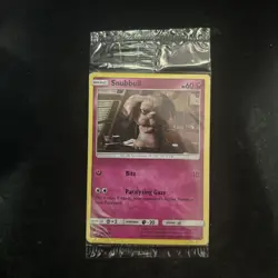 Snubbull SM200 Cosmos Holo Blackstar Promo SEALED Detective Pikachu Pokemon Card - Image 1