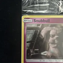 Snubbull SM200 Cosmos Holo Blackstar Promo SEALED Detective Pikachu Pokemon Card - Image 2
