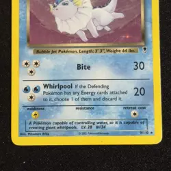 Dark Vaporeon 9/110 Legendary Collection Holo HP Pokemon TCG WOTC 2002 English - Image 4