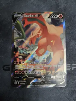 Pokemon TCG Charizard v Brilliant Stars Holo Ultra Rare Card 154/172 - Image 1