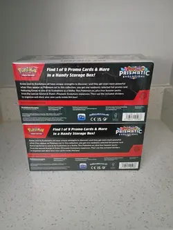 Pokemon Prismatic Evolutions Surprise Box LOT of 2 (Factory Sealed) - Image 2