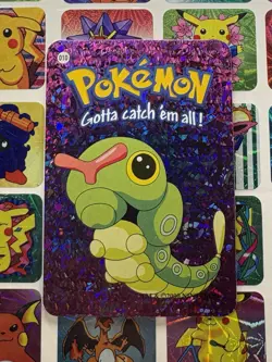 Pokemon 151 Vintage Pocket Monsters Vending HOLO Prism Sticker 2000 Nintendo - Image 1
