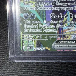 Pokemon TCG Marnies Grimmsnarl EX SIR 287/217 Ascended Hero’s English - Image 5
