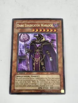 Structure Deck: Spellcaster's Judgment #SD6-EN001 Dark Eradicator Warlock - Image 1