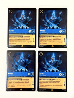 Disney Lorcana Fabled - Hades, Infernal Schemer #151/204 Legendary Non Foil (4) - Image 3