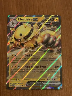 Pokemon Electivire ex Card 069/182 Destined Rivals 280 HP Holo TCG - Image 1
